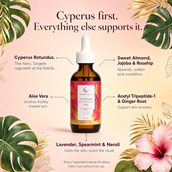 Caramela Beauty Cyperus Rotundus Skin Oil